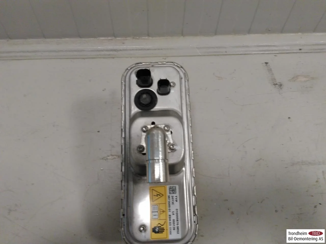 BMW IX3 G08 2021-25 Auxiliary heater, rear view 2