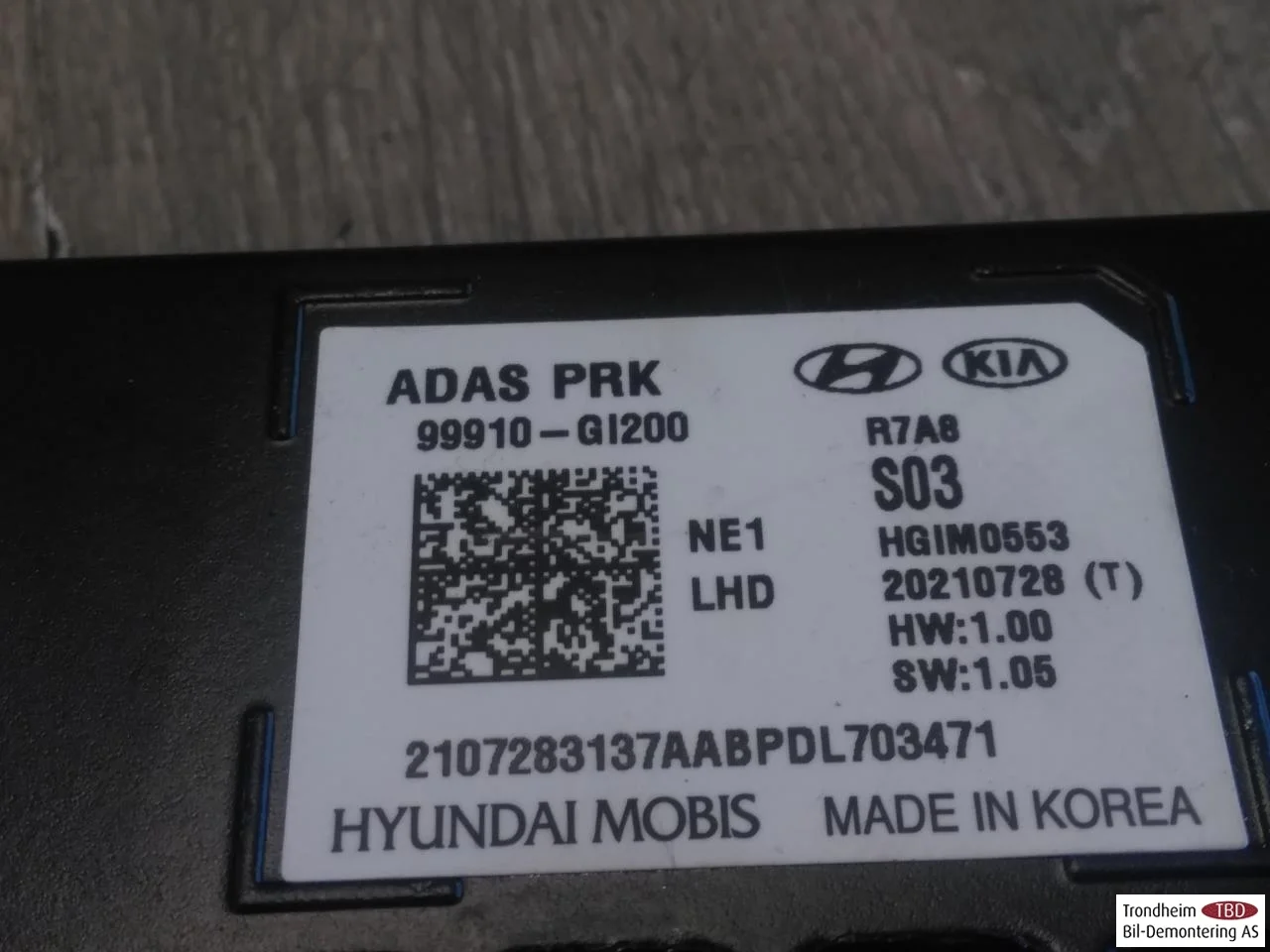 Hyundai IONIQ 5 NE 2022- Vezérlőegység, parkolássegéd nézet 3
