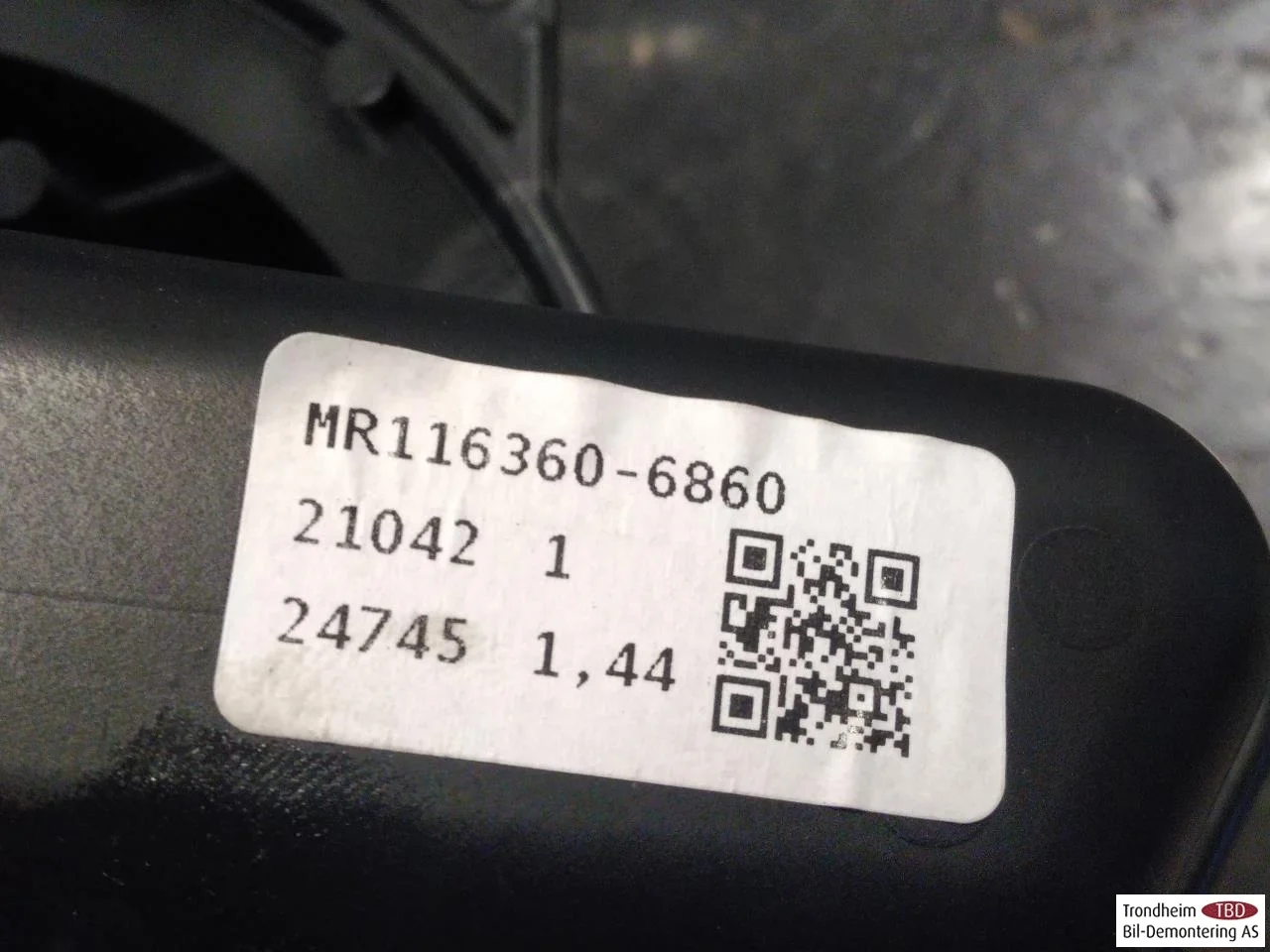 Fiat 500E 2020- Heater blower motor view 4