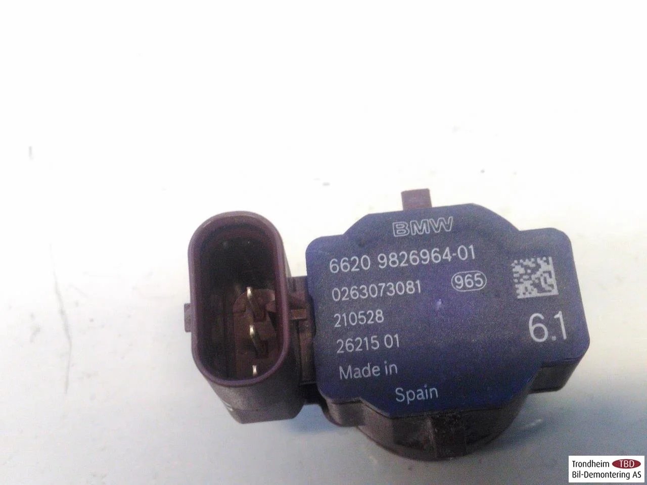 BMW IX3 G08 2021-25 Front parking sensor view 2