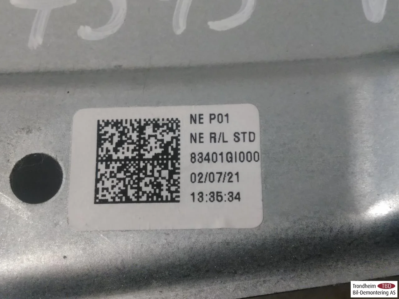 Hyundai IONIQ 5 NE 2022- Electric window regulator, complete view 4