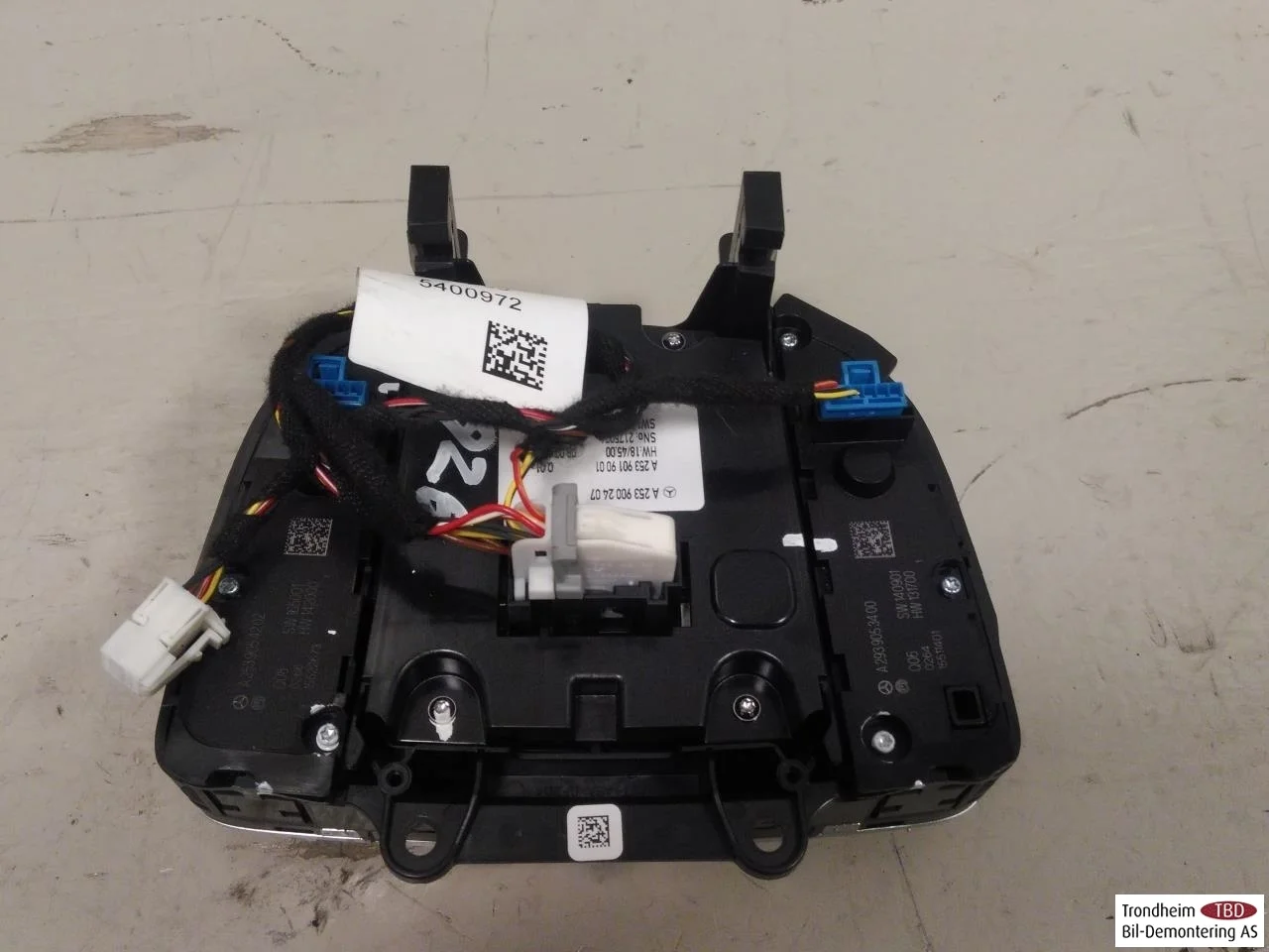Mercedes EQC 2020- GPS navigáció nézet 2