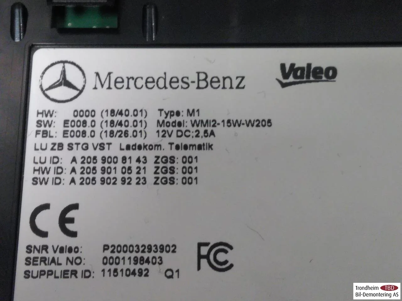 Mercedes EQC 2020- Telephone view 4