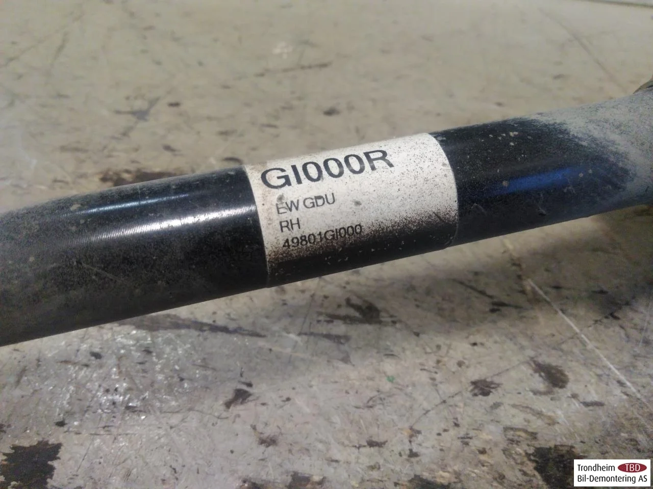 Hyundai IONIQ 5 NE 2022- Rear right driveshaft view 2