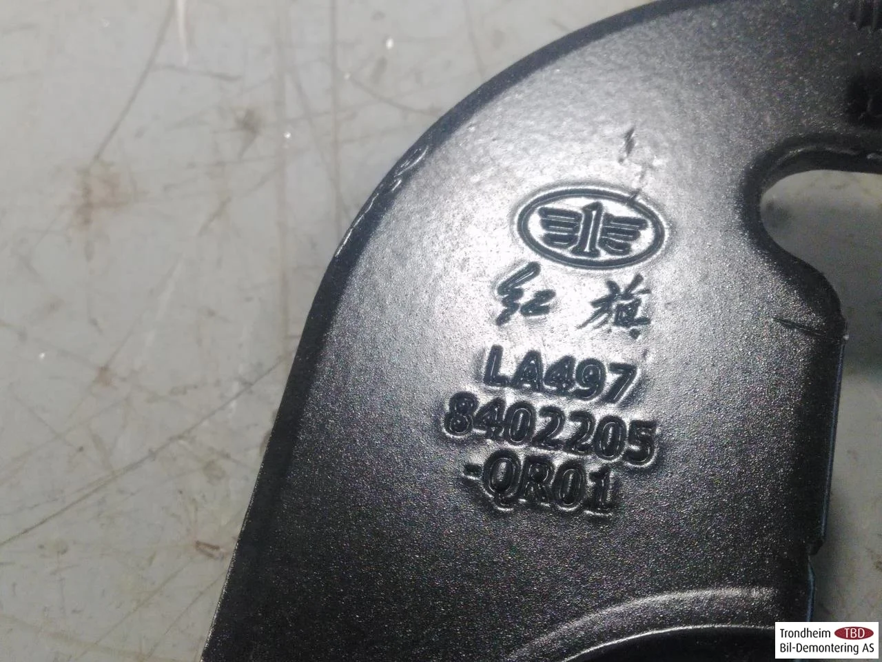 Hongqi E-HS9 2022- Hood hinge(s) view 3