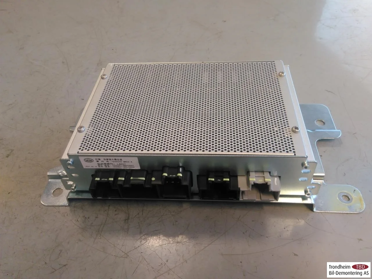 Hongqi E-HS9 2022- Radio / hi-fi amplifier