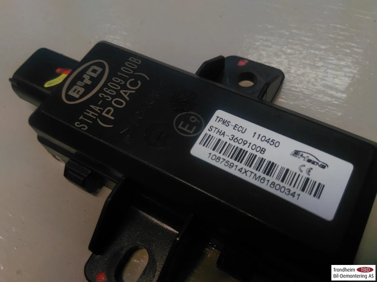 Byd TANG 2021->> TPMS érzékelő / keréknyomás-ellenőrző nézet 3