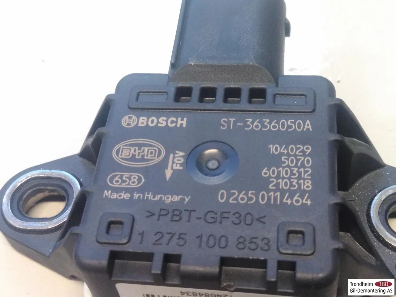 Byd TANG 2021->> Tempomat (adaptív) érzékelő nézet 3