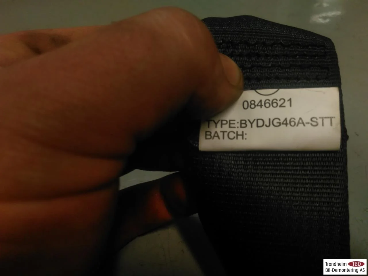 Byd TANG 2021->> Biztonsági öv, hátsó, jobb nézet 4