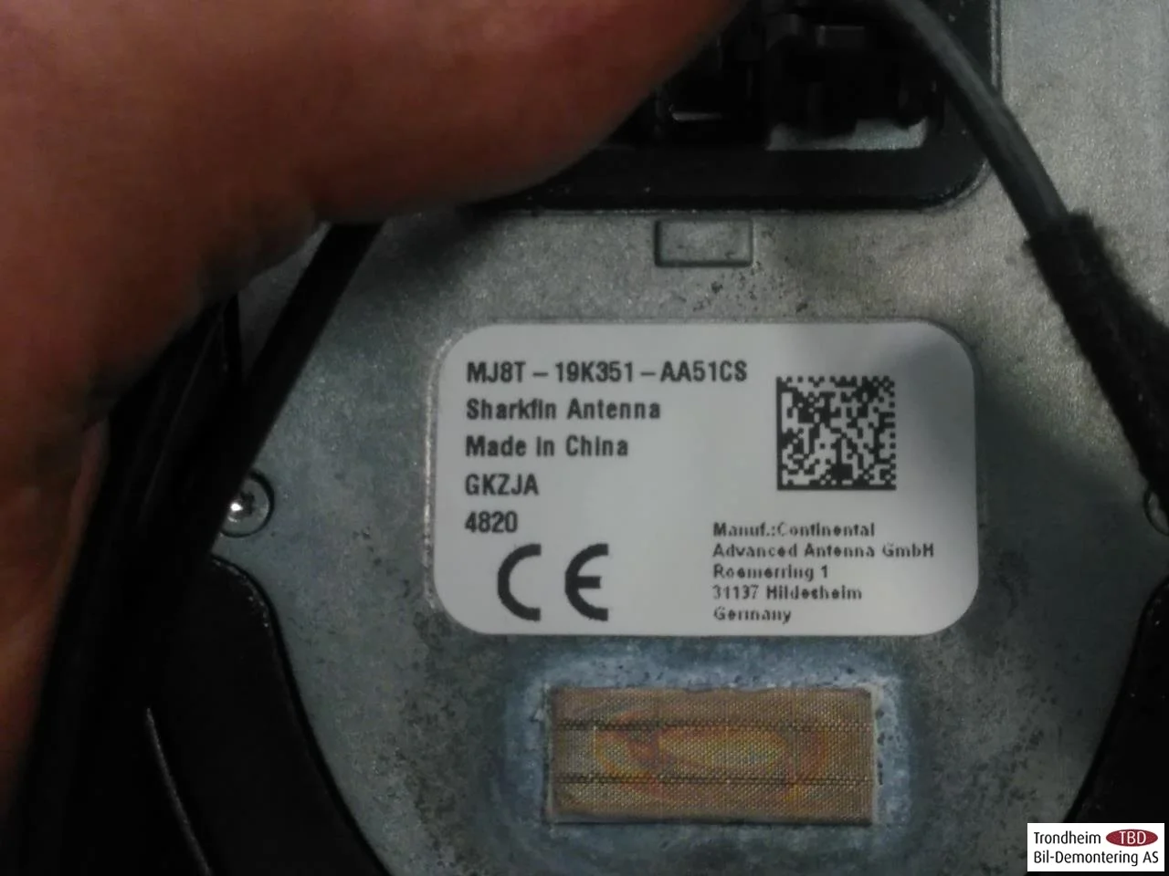 Ford MUSTANG MACH-E 2021- Antenna nézet 4