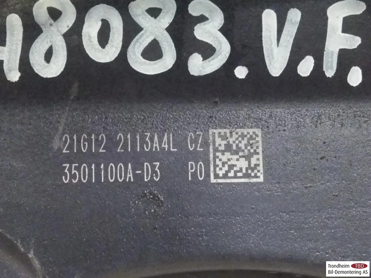 Byd TANG 2021->> Féknyereg, első, bal nézet 4