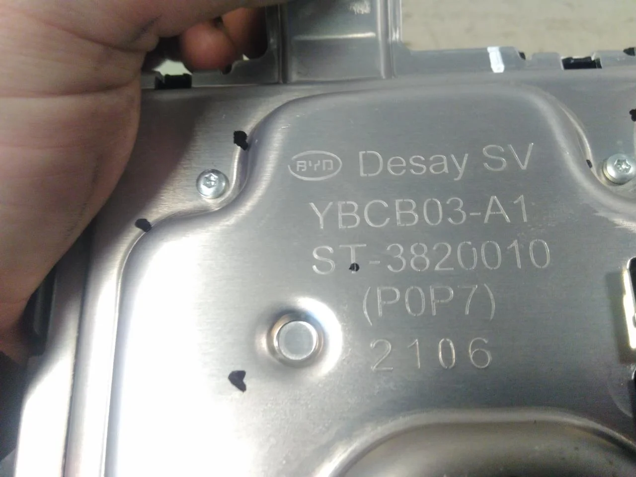 Byd TANG 2021->> Instrument cluster assembly view 4