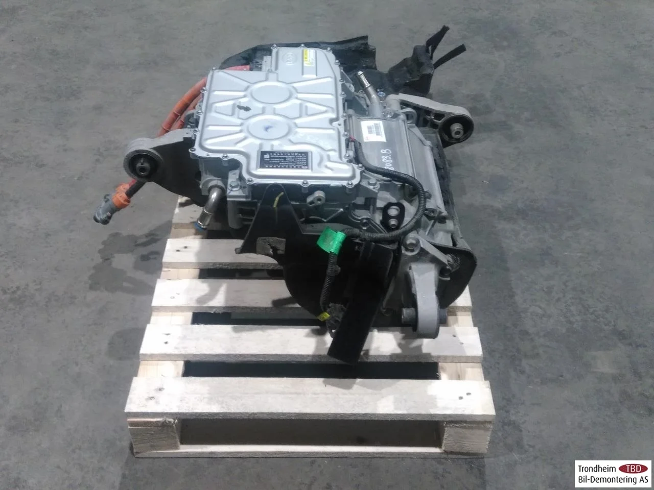 Byd TANG 2021->> Elektromos motor, hátsó nézet 3