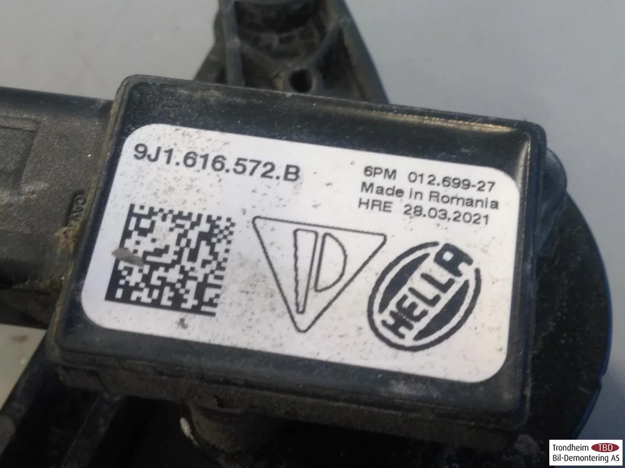 Audi E-TRON GT FW 2021- Level control / air suspension sensor view 3