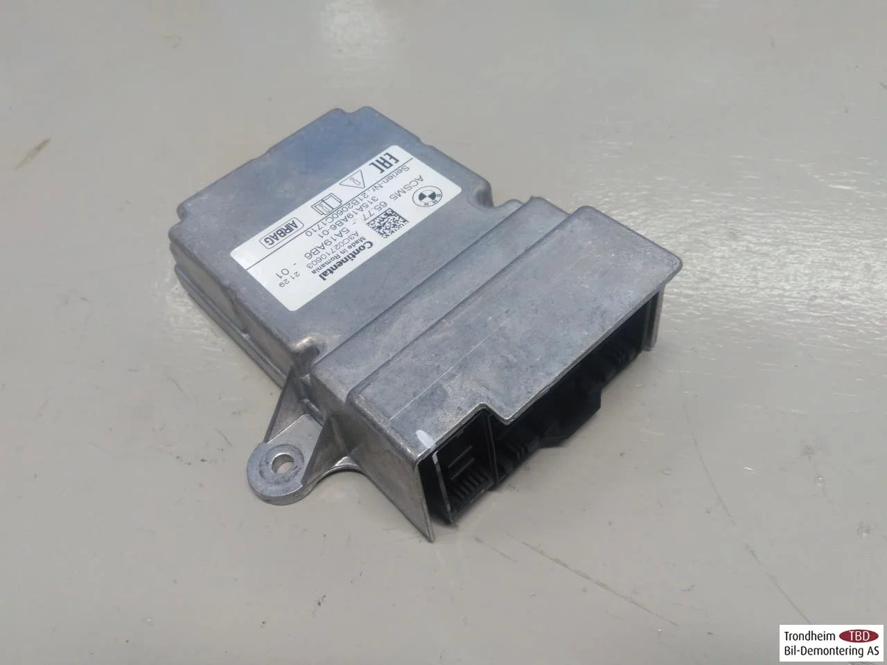 BMW IX3 G08 2021-25 Légzsák elektronikai egység