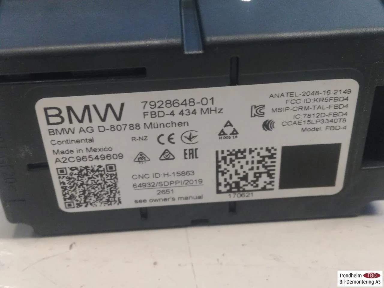 BMW IX3 G08 2021-25 Radio / hi-fi, other view 3