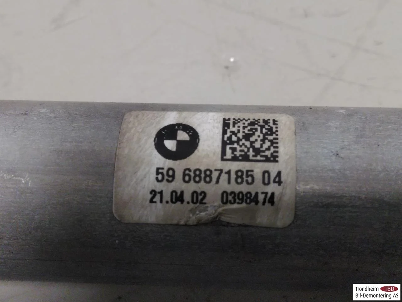 BMW IX3 G08 2021-25 Kormányoszlop kardáncsukló nézet 4