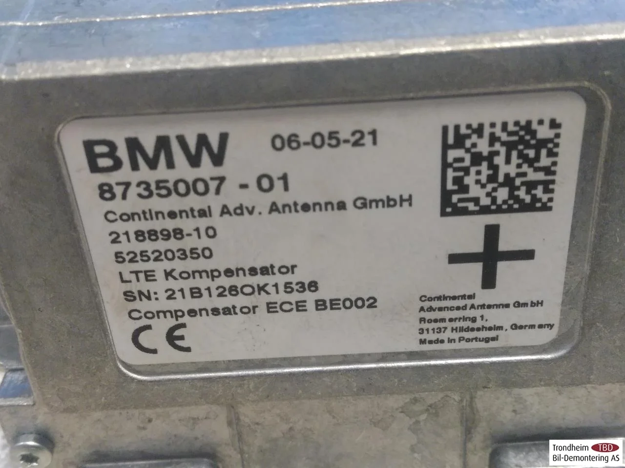 BMW IX3 G08 2021-25 Vezérlőegység, egyéb nézet 3