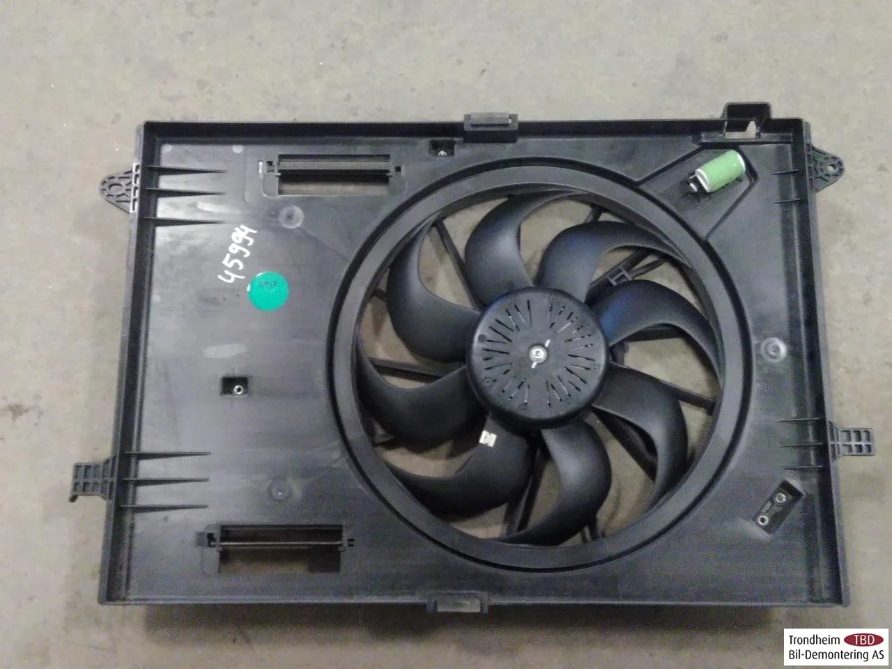 Maxus EUNIQ5 MPV 2021- Hűtőventilátor, elektromos nézet 2