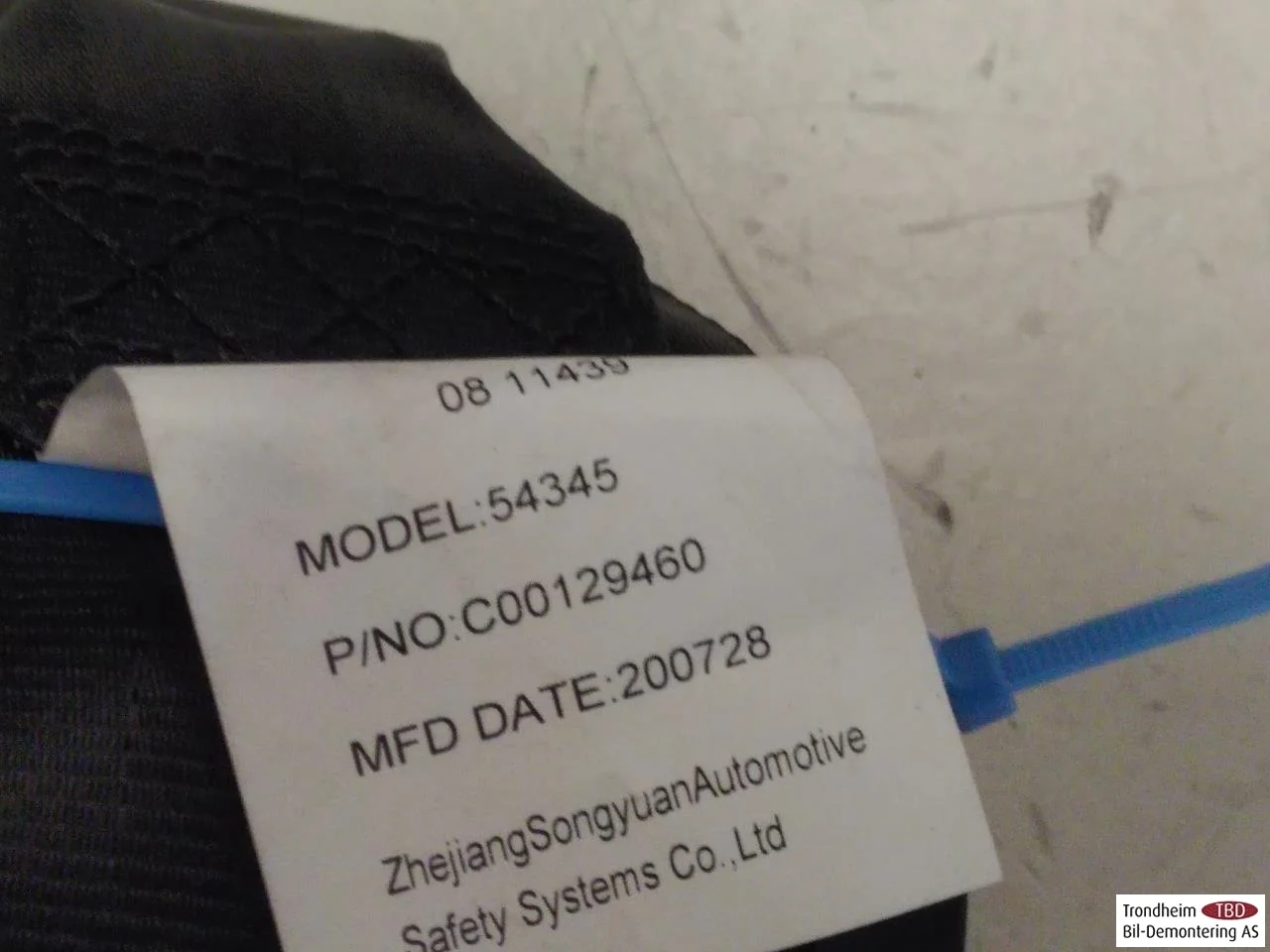 Maxus EUNIQ5 MPV 2021- Biztonsági öv, hátsó, bal nézet 3