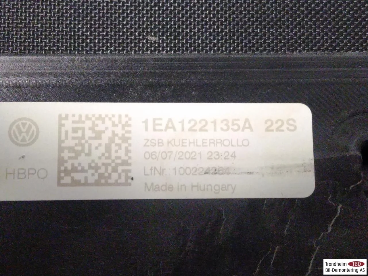 Skoda ENYAQ IV 2021- Hűtő, automata váltós nézet 3