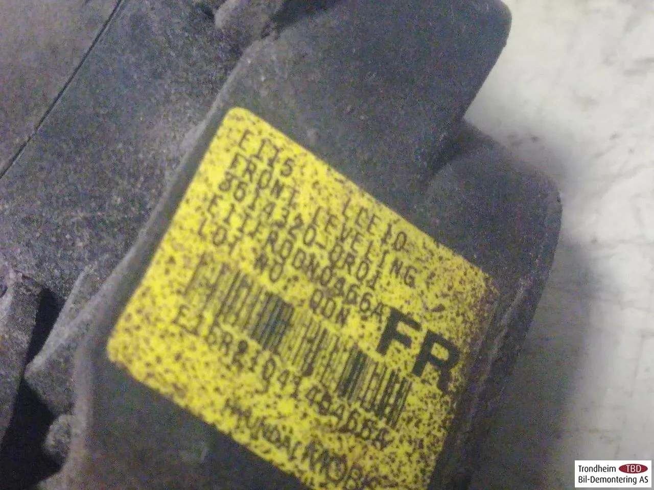 Hongqi E-HS9 2022- Level control / air suspension sensor view 3