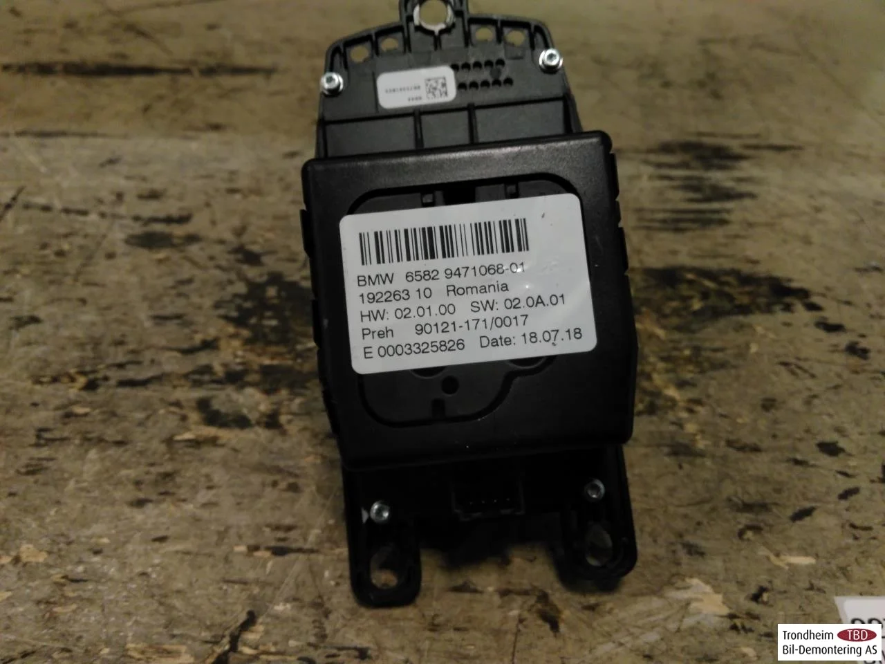 BMW I3 I01 2013-22 GPS navigáció nézet 2
