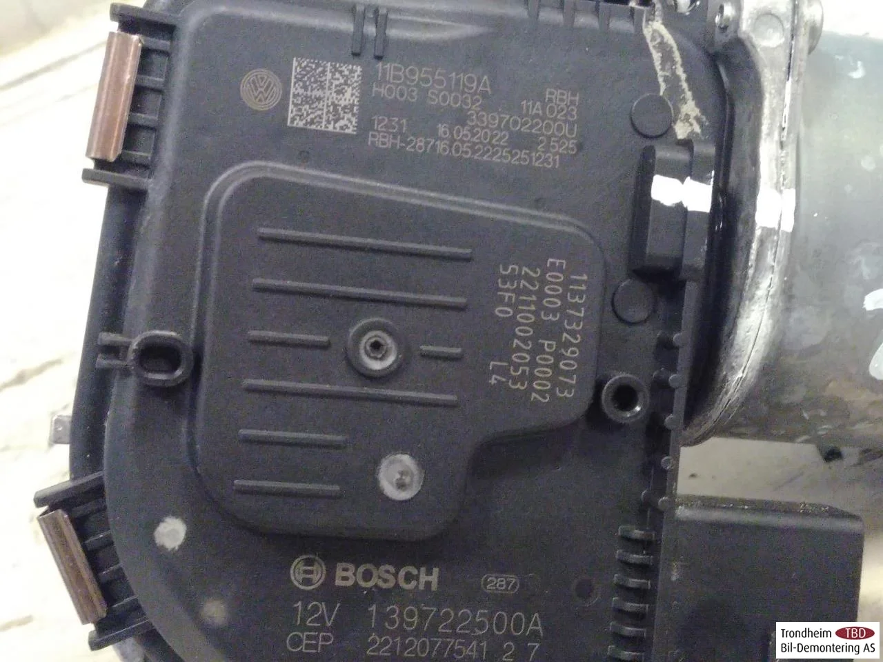 Volkswagen ID.5 2022- Ablaktörlő motor, szélvédő nézet 4