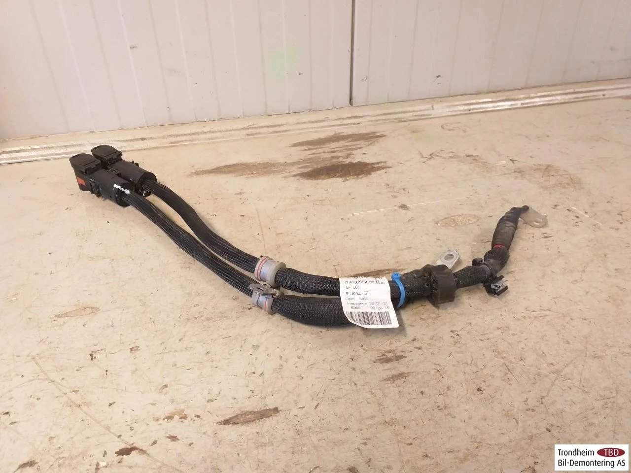 Mercedes EQA H243 2021- Fascicul de cabluri, înaltă tensiune vedere 2