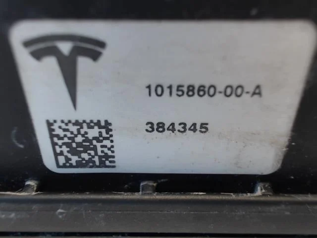 Tesla MODEL X 2016- Autóriasztó nézet 2