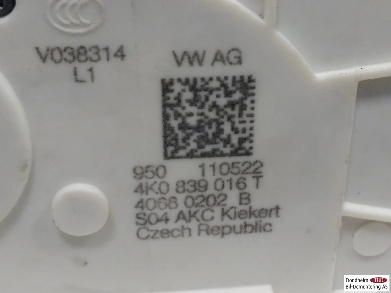Volkswagen ID.5 2022- Ajtózár ház nézet 4