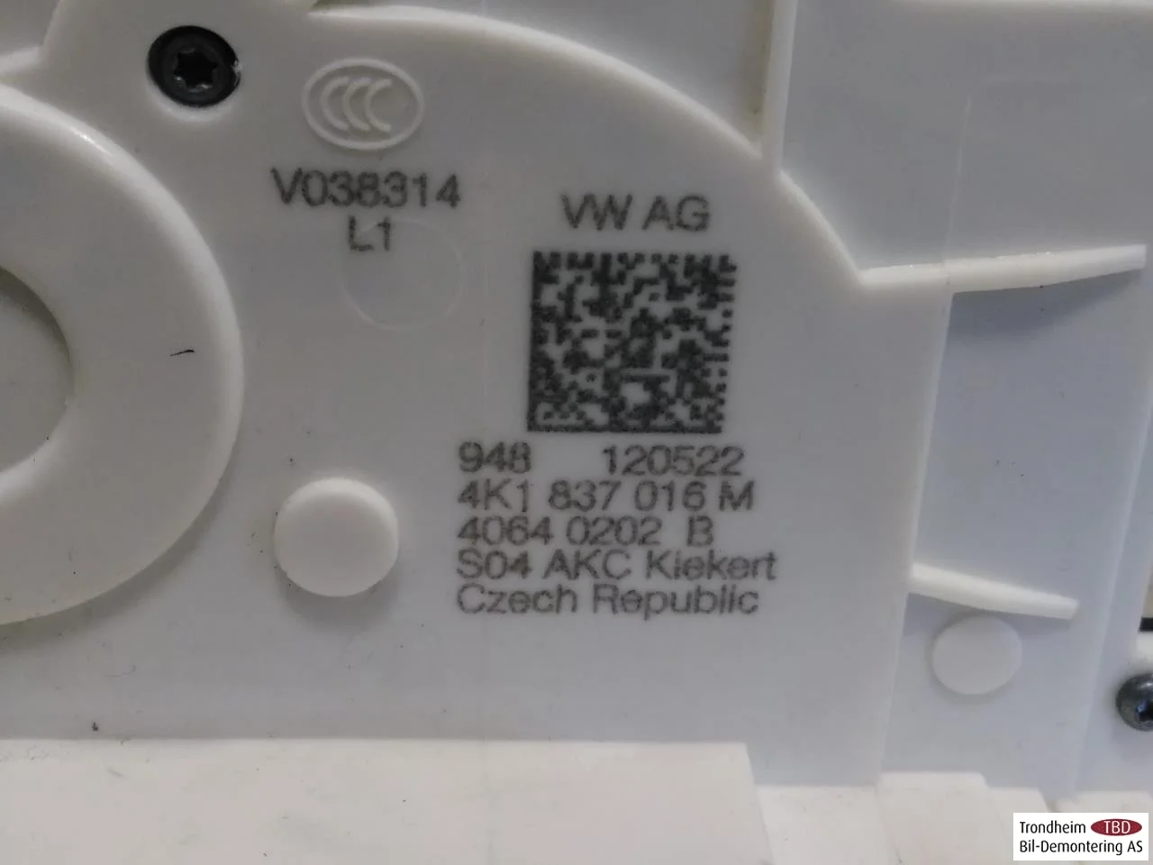 Volkswagen ID.5 2022- Ajtózár ház nézet 4