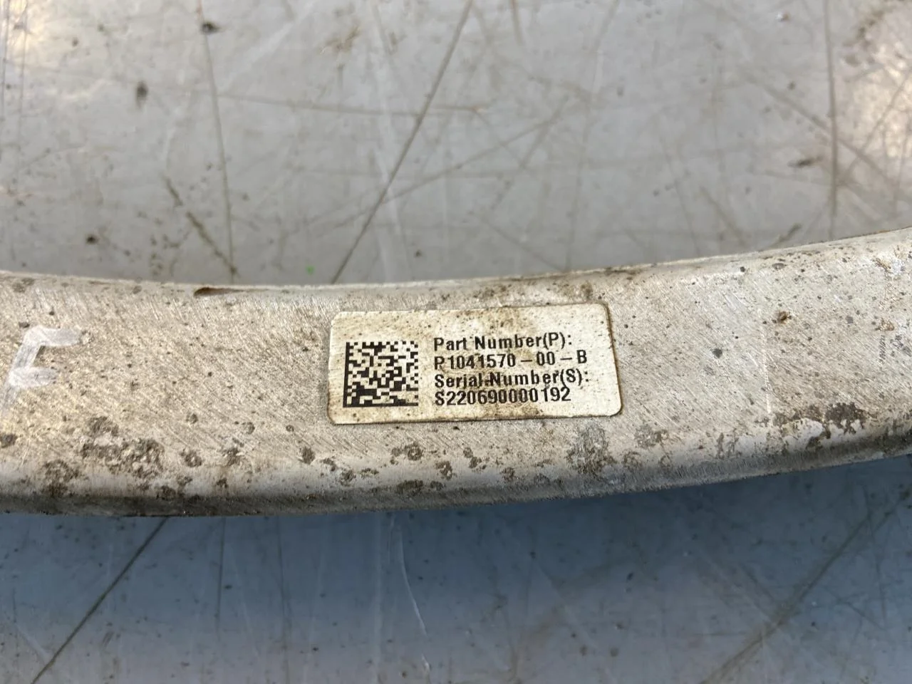Tesla MODEL S 2013- Front left control arm view 3