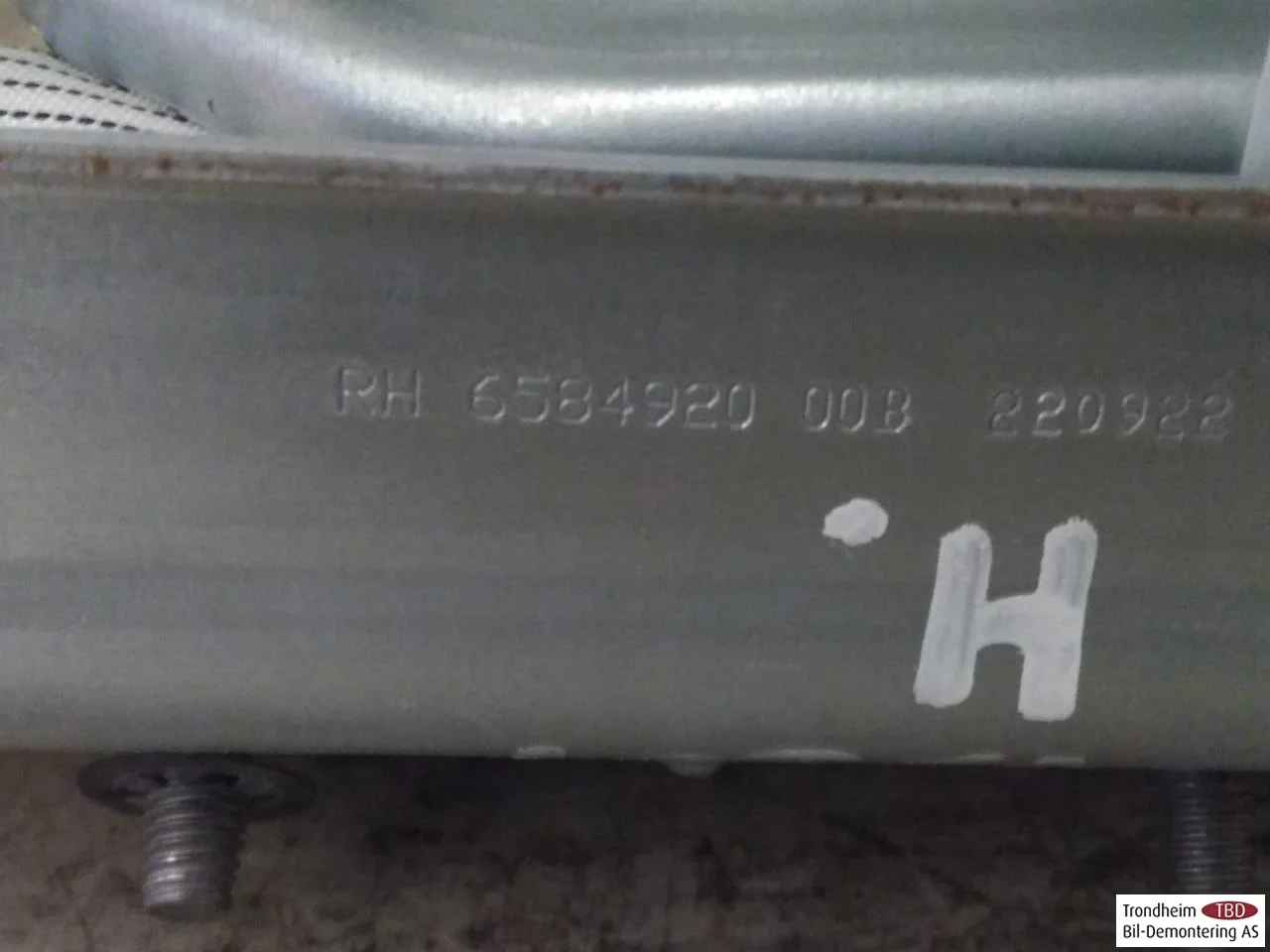 Mg MG4 EH32 2023- Légzsák, oldalsó függöny, jobb nézet 2