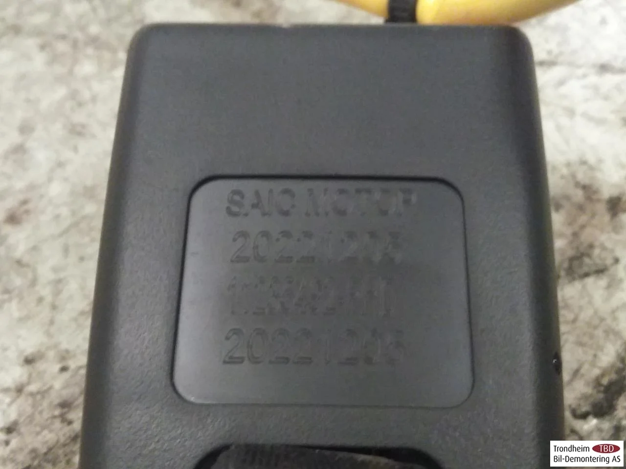 Mg MG4 EH32 2023- Biztonsági öv csat / rögzítő nézet 3