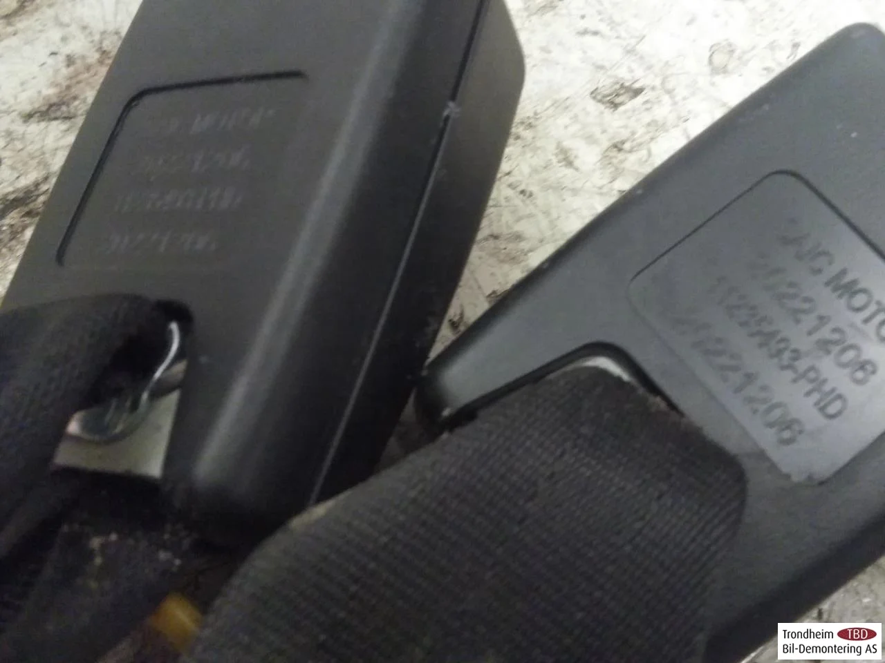 Mg MG4 EH32 2023- Seat belt buckle / anchor view 3