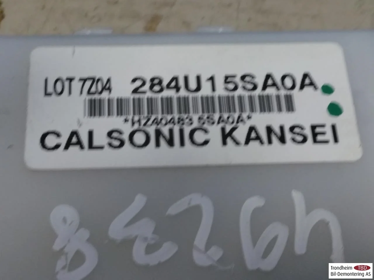 Nissan LEAF 2017-24 Vezérlőegység, egyéb nézet 4