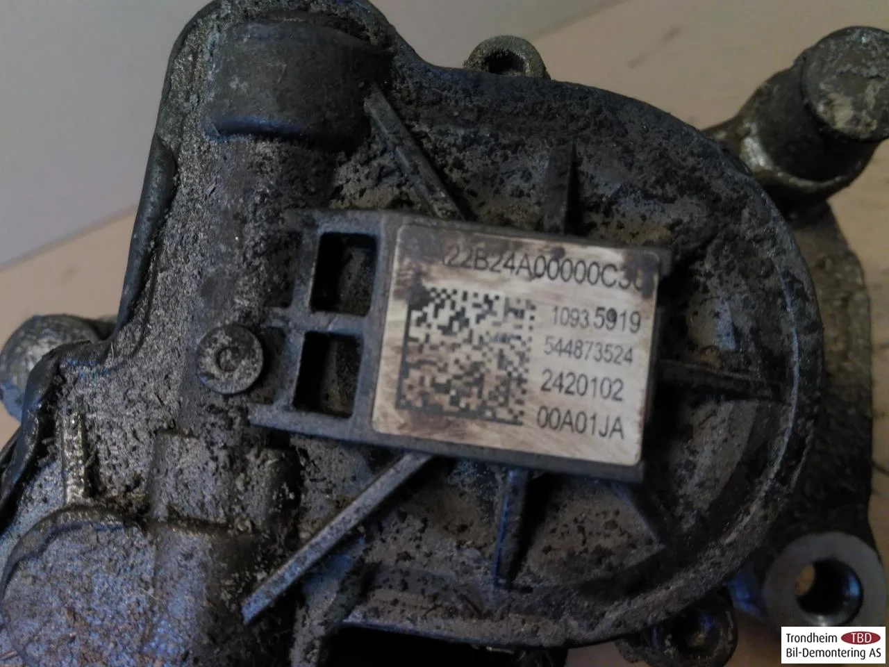 Mg MG4 EH32 2023- Etrier frână spate stânga vedere 4