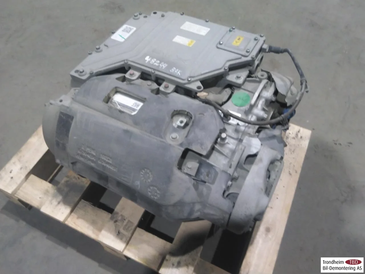 Xpeng P7 2022- Elektromos motor, hátsó