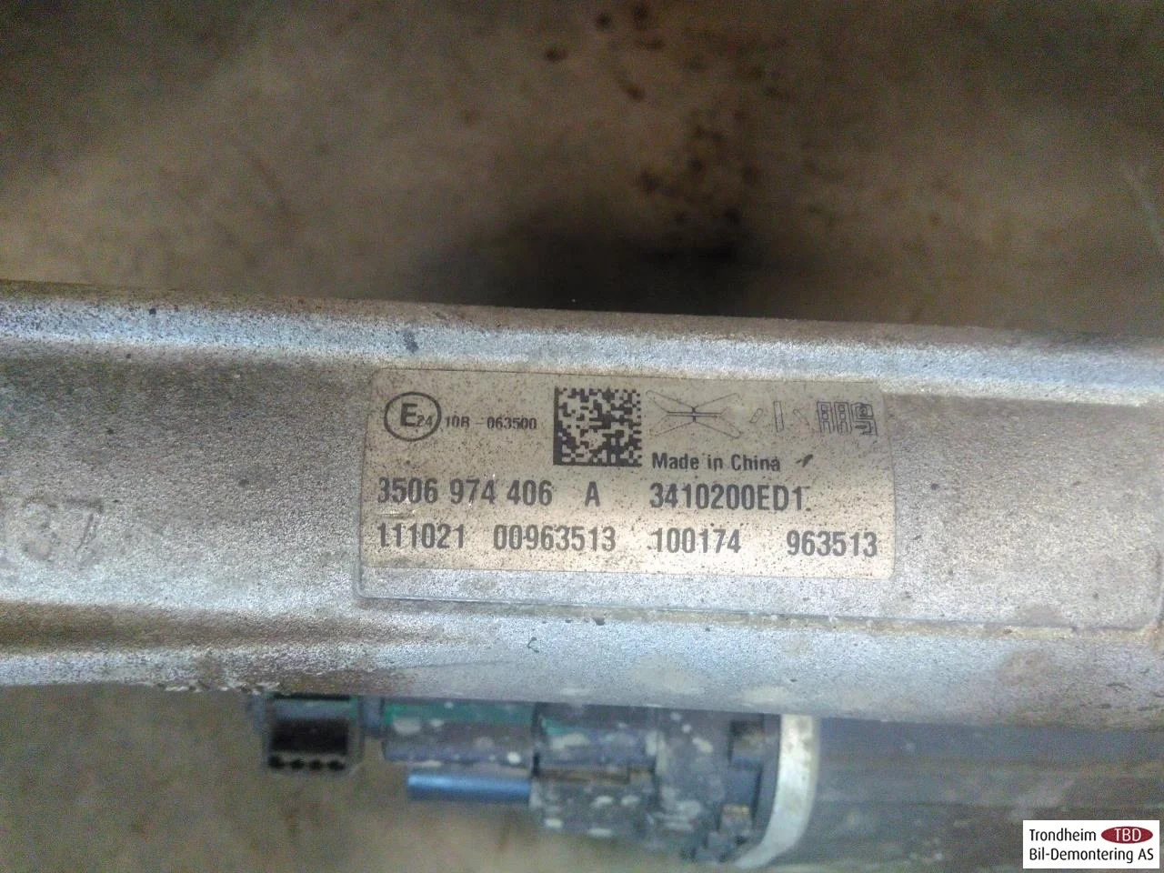 Xpeng P7 2022- Szervo kormánymű / fogasléc, elektromos nézet 4