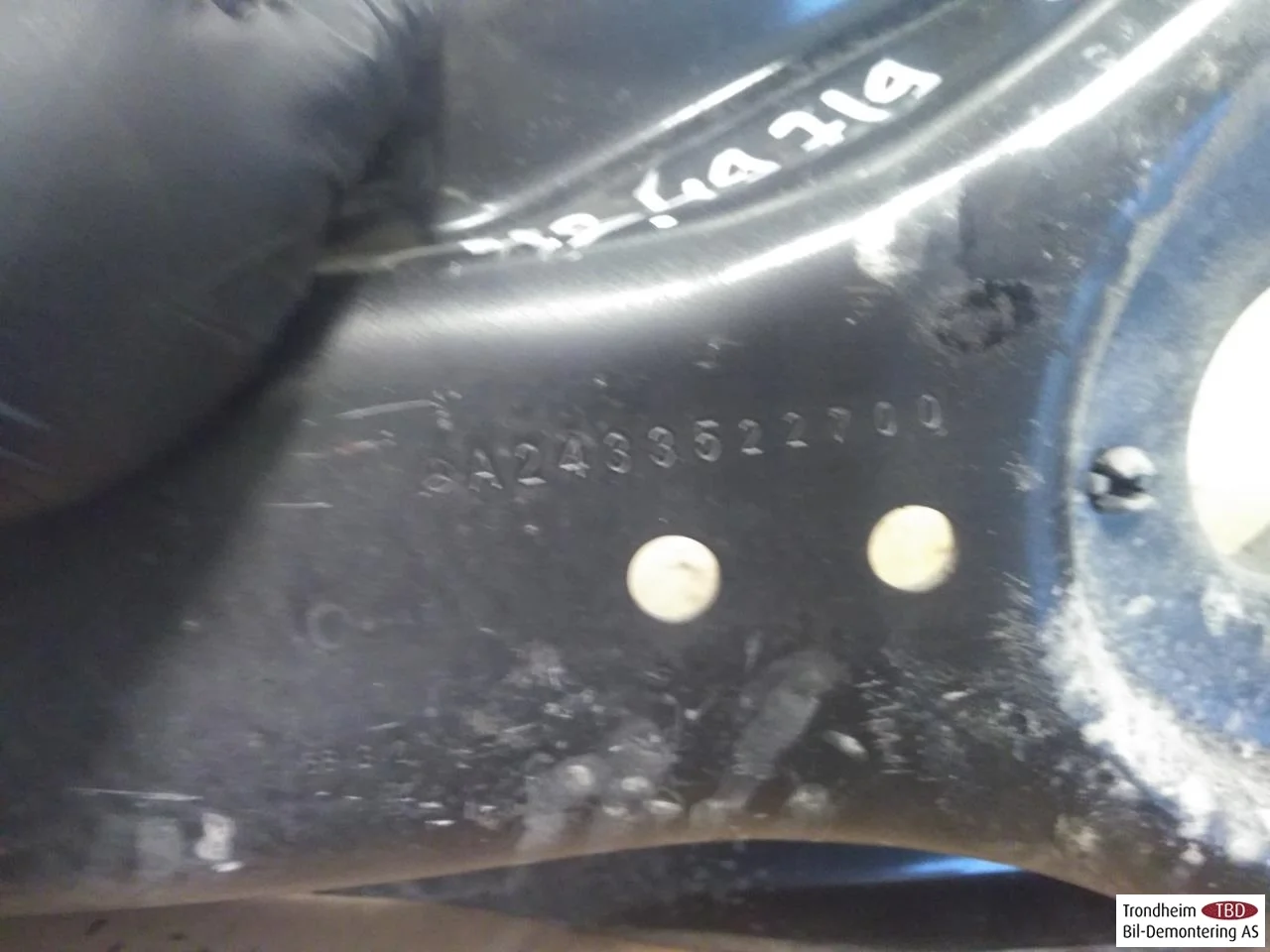 Mercedes EQA H243 2021- Control arm, rear right view 2
