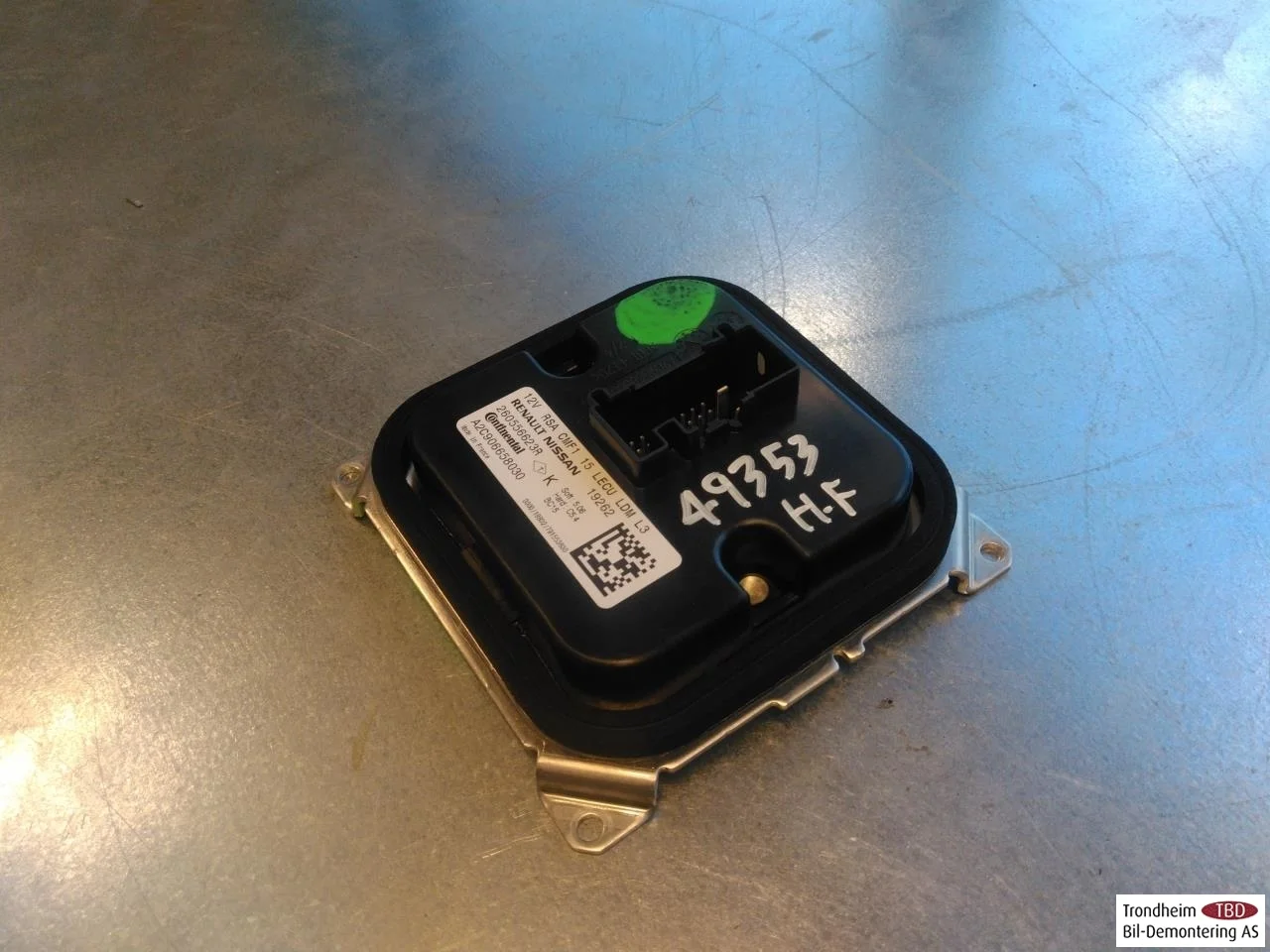 Renault ZOE/E- TECH 2013--> Vezérlőegység, egyéb