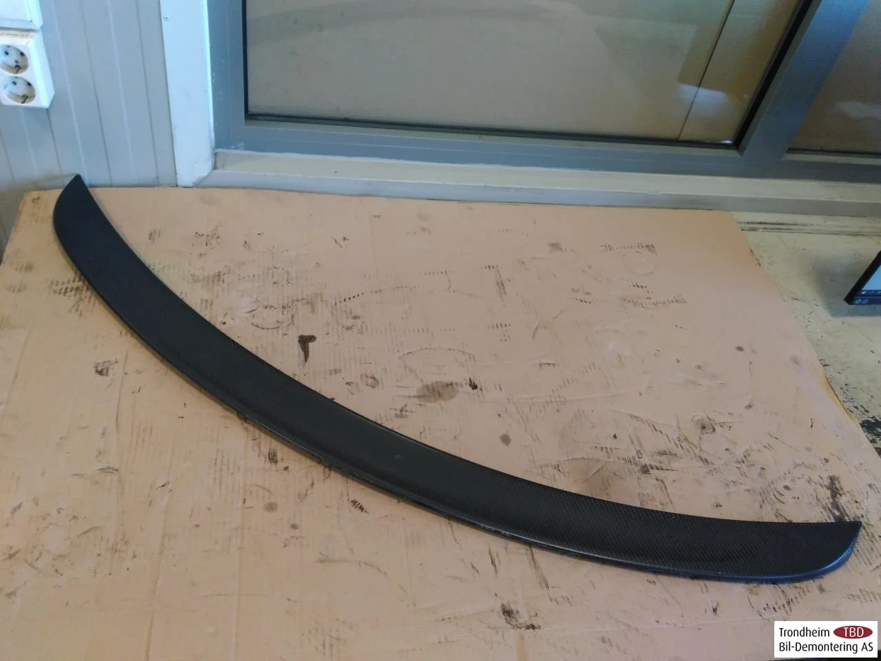 Tesla MODEL S 2013- Spoiler, tailgate