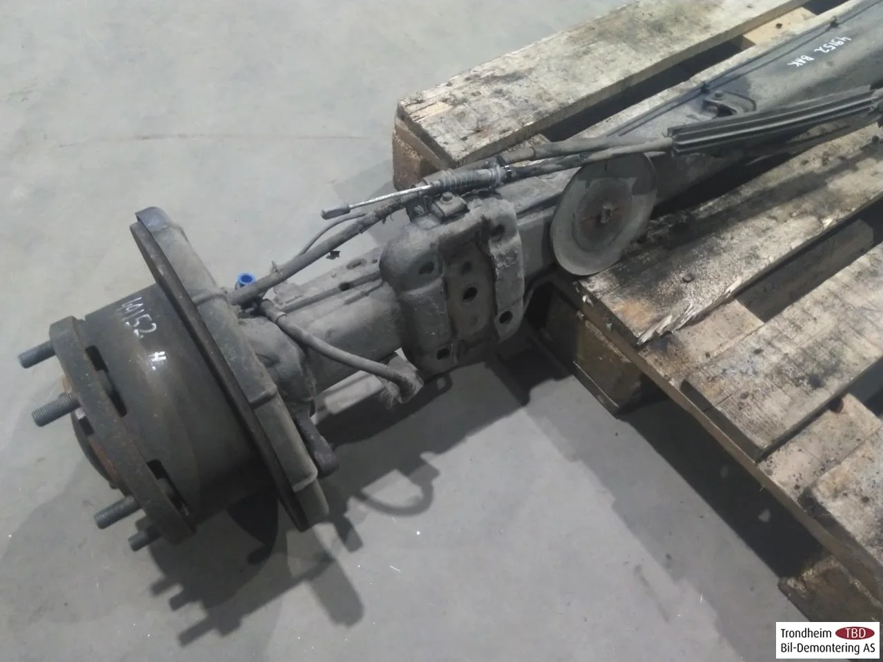 Maxus E-DELIVER9 2022- Rear suspension, other view 3