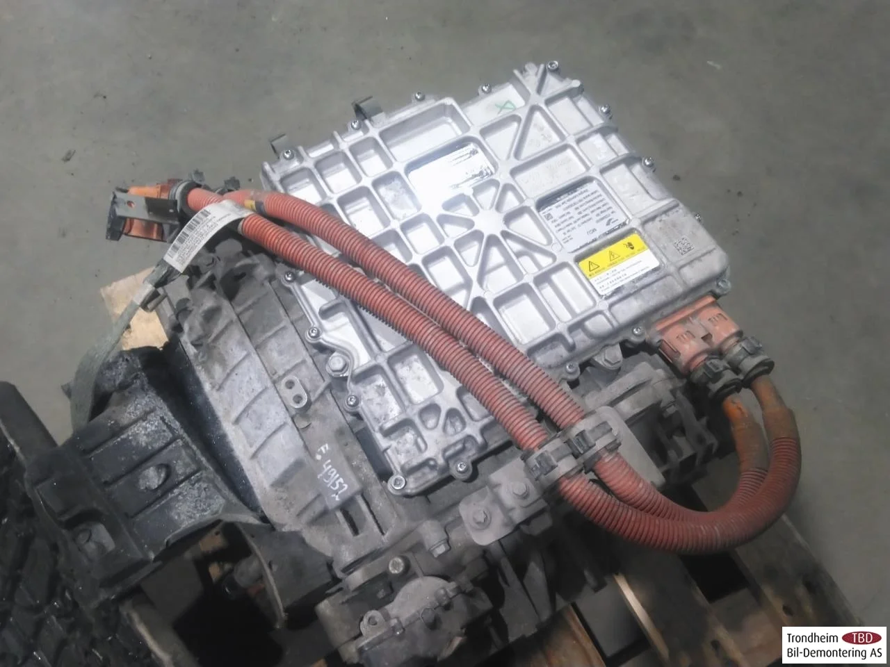 Maxus E-DELIVER9 2022- Elektromos motor, első nézet 3