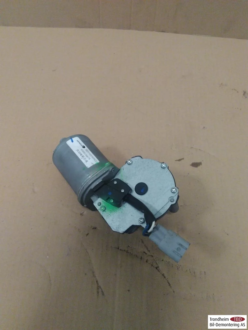 Maxus E-DELIVER9 2022- Ablaktörlő motor, szélvédő nézet 2