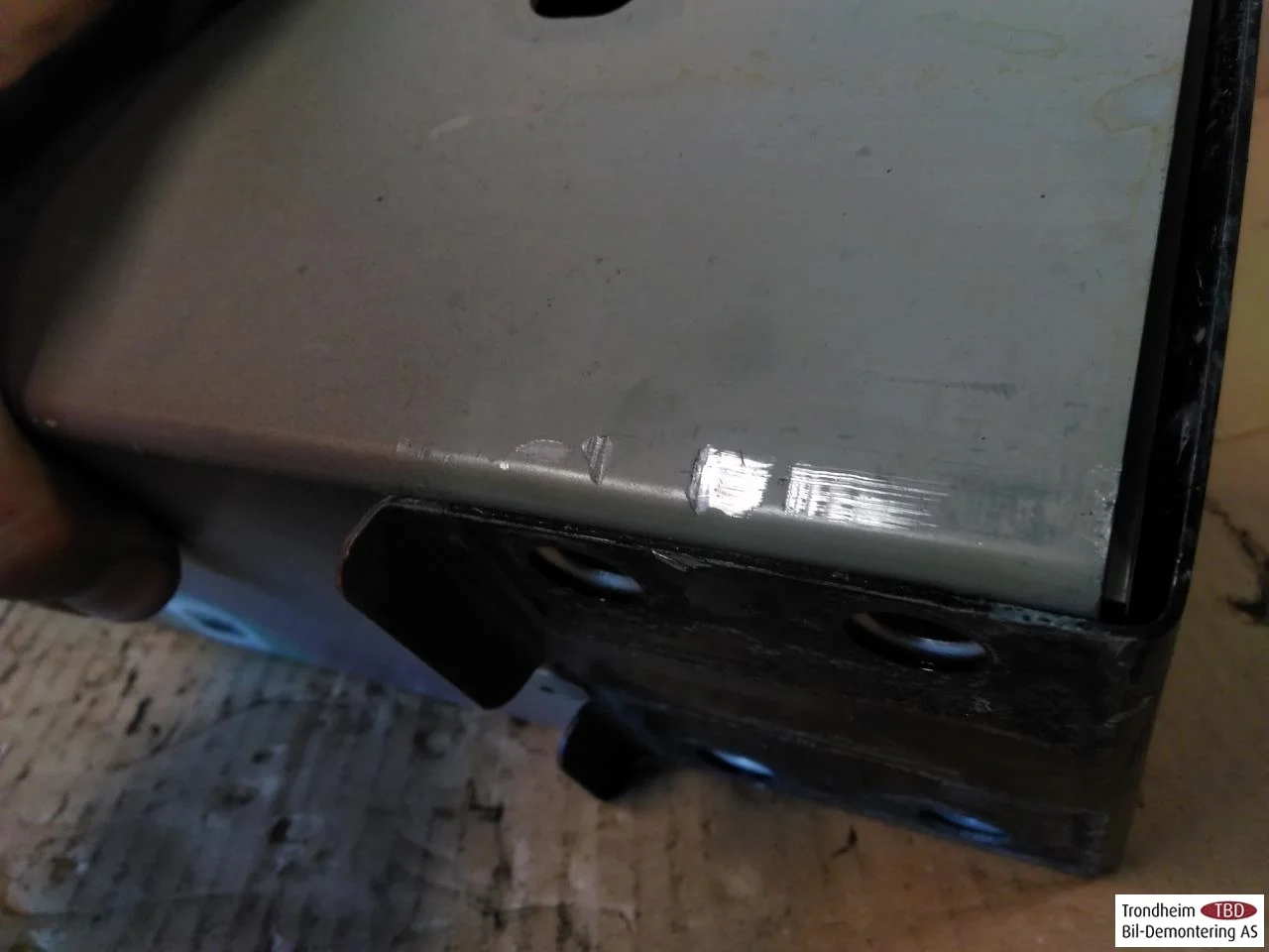 Tesla MODEL 3 2017--> Bumper reinforcement beam, front view 4