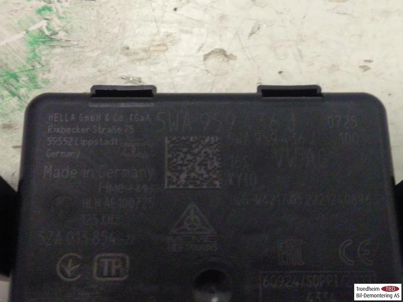 Volkswagen ID.5 2022- Vezérlőegység, kulcs nélküli rendszer nézet 3