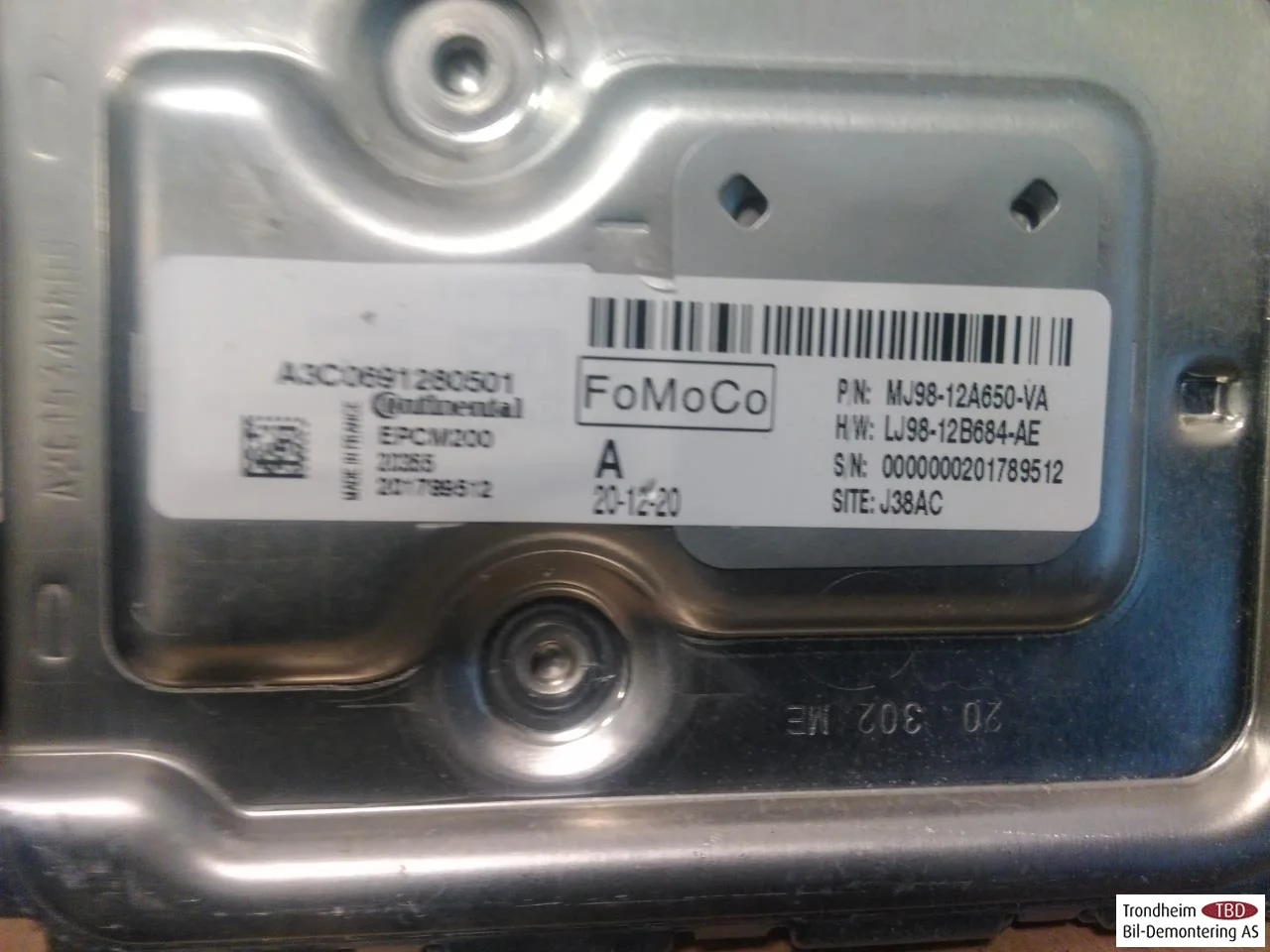 Ford MUSTANG MACH-E 2021- Vezérlőegység, egyéb nézet 2