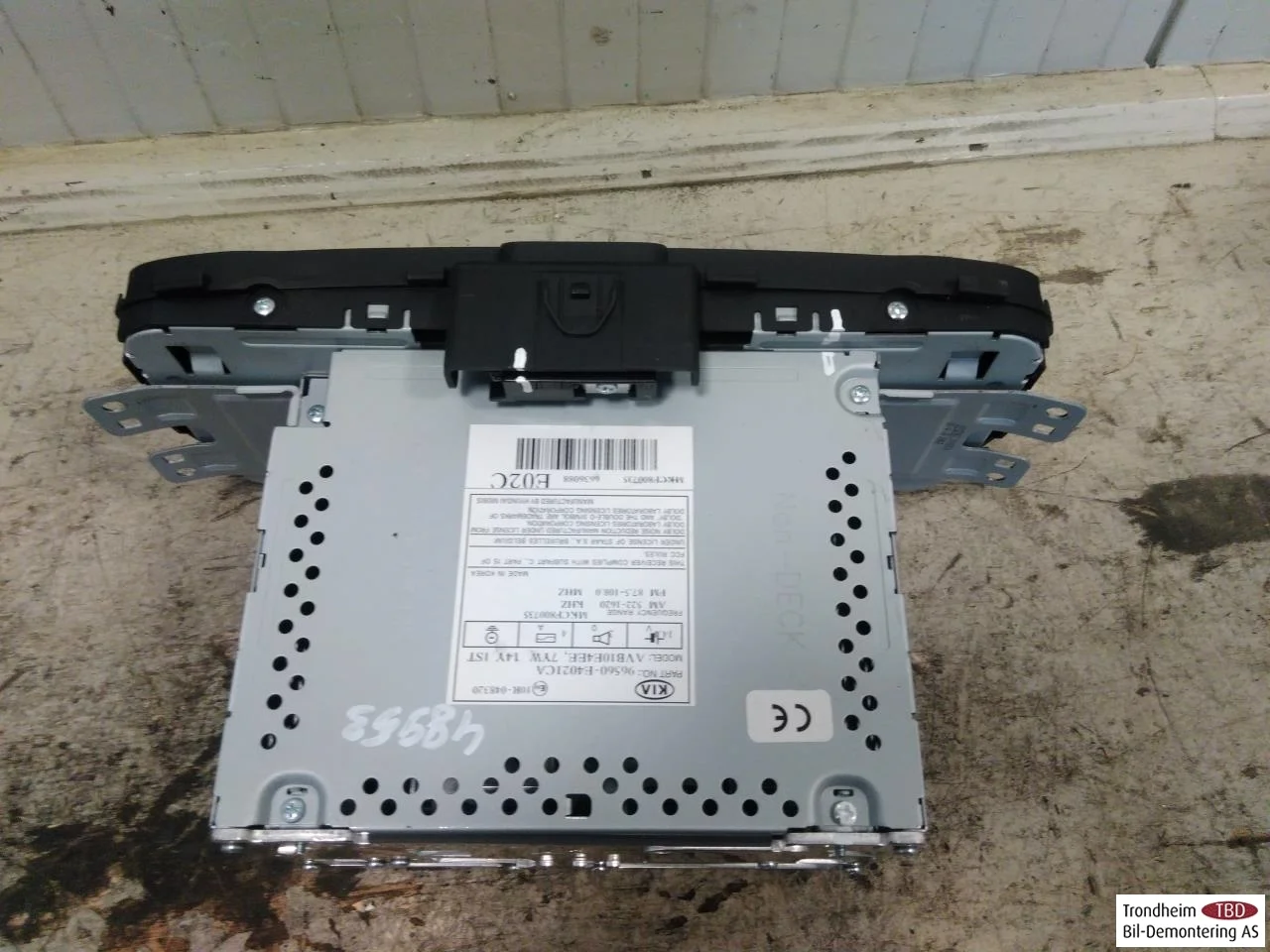 Kia SOUL 2009- GPS navigáció nézet 2